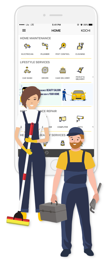  AMC Expert 's wide network of trusted and experienced services professionals ensures Electrical, plumbing, AC installation, repair and service, home appliance repair, fitness and beauty services, laundry and drycleaning doorstep delivery and online food delivery within the city limits on time.
